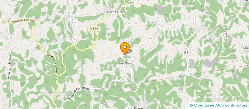 localisation de l'entreprise KARIB RENOV' à LE GOSIER