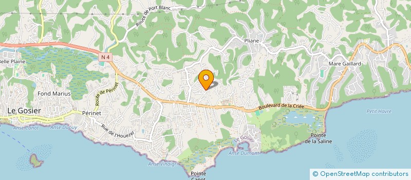 localisation de l'entreprise KARIB SYMBIOSE  LE GOSIER
