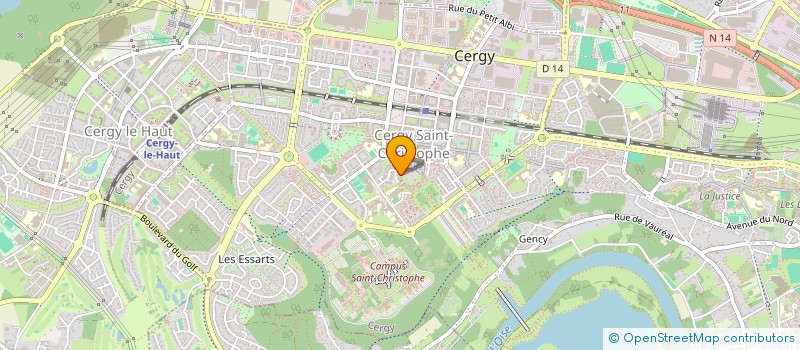 localisation de l'entreprise KARIBBEAN DREAMS ART  CERGY