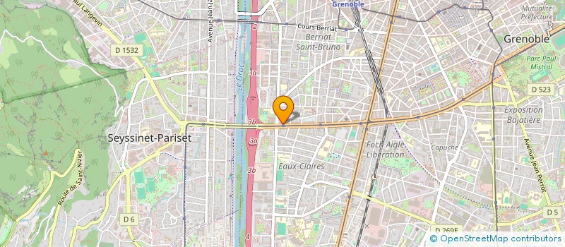 localisation de l'entreprise KARIBBEAN WAVE  GRENOBLE