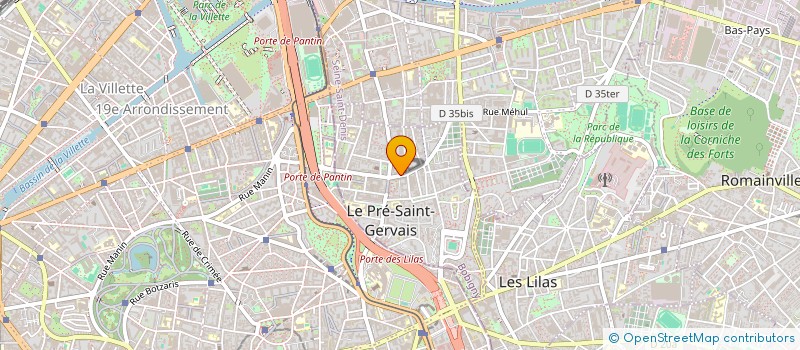 localisation de l'entreprise KARIBBEAN WOMEN EMPIRE (KWE) à LE PRE-SAINT-GERVAIS