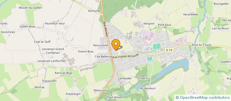 localisation de l'entreprise KARIBENLUC  PLOUVORN