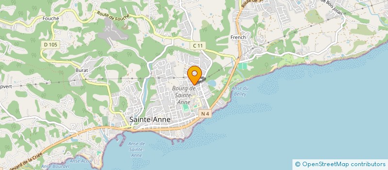 localisation de l'entreprise KARIBLOK à SAINTE-ANNE
