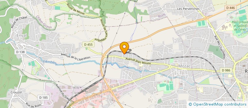 localisation de l'entreprise KARIBO  MOZAC