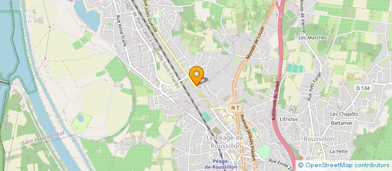 localisation de l'entreprise KARIBOU  SAINT-MAURICE-L'EXIL