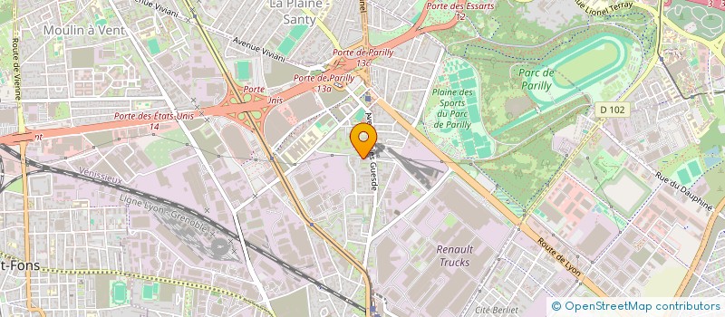 localisation de l'entreprise KARIBTECH  VENISSIEUX