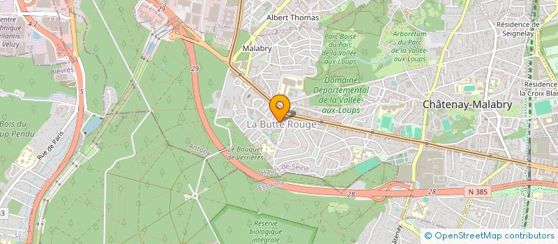 localisation de l'entreprise KARIBU AUTO  CHATENAY-MALABRY