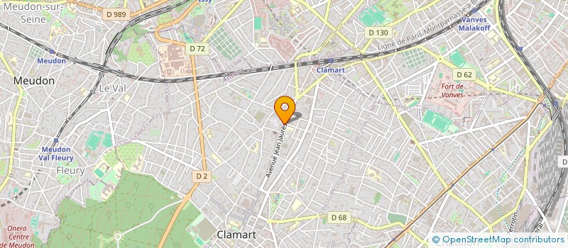 localisation de l'entreprise KARIC  CLAMART