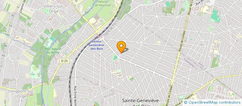 localisation de l'entreprise KARICO à SAINTE-GENEVIEVE-DES-BOIS