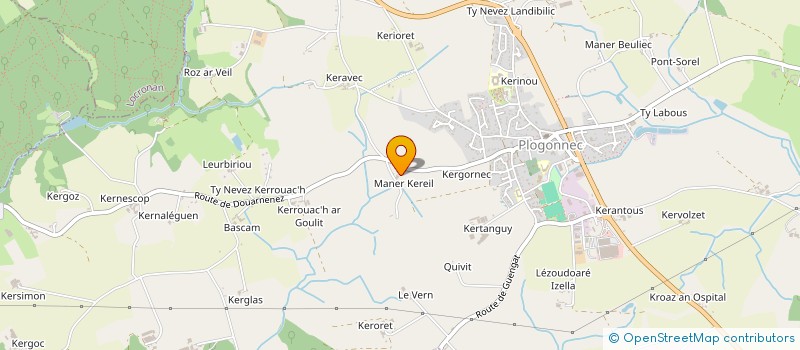 localisation de l'entreprise KARIE  QUEMENEVEN