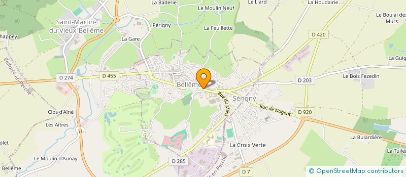 localisation de l'entreprise KARIFLOCHA à BELLEME