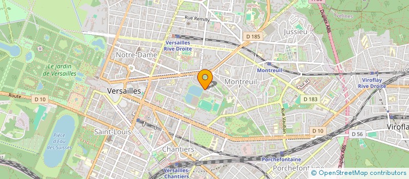 localisation de l'entreprise KARIJINI à VERSAILLES