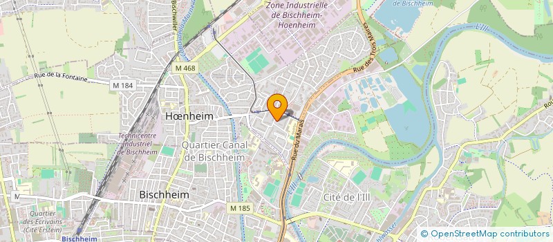 localisation de l'entreprise KARIL 67  HNHEIM