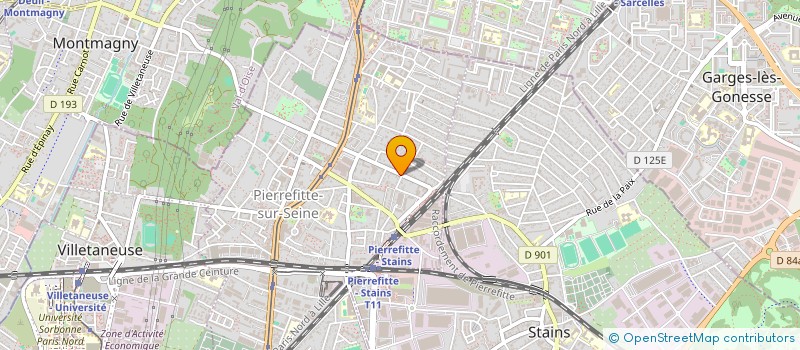 localisation de l'entreprise KARIM à PIERREFITTE-SUR-SEINE