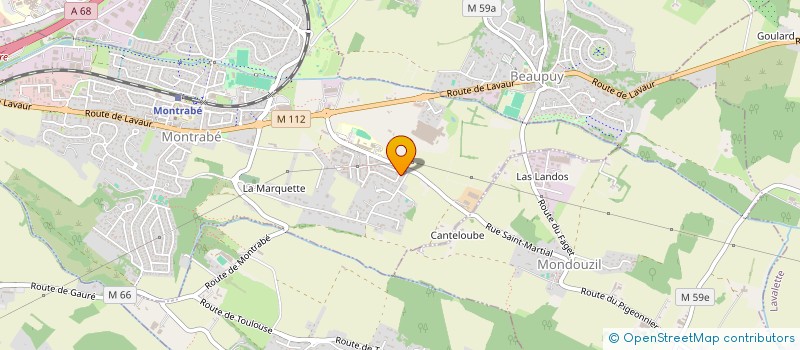 localisation de l'entreprise KARIM AJDI CONSULTING  MONTRABE