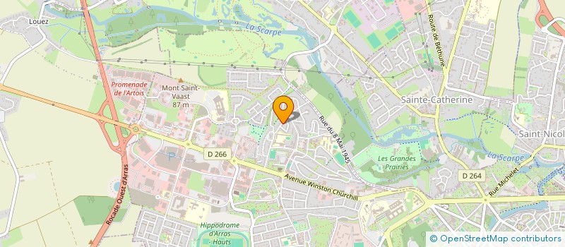 localisation de l'entreprise KARIM ET ASSOCIES à ARRAS