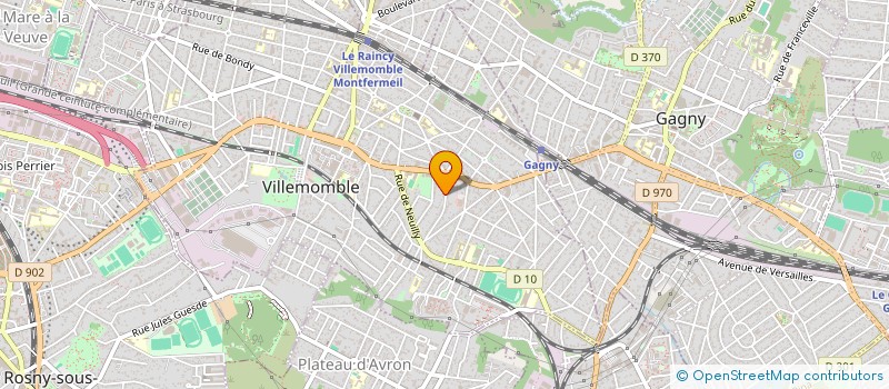 localisation de l'entreprise KARIM LEGER AGENCE CONSEIL  VILLEMOMBLE