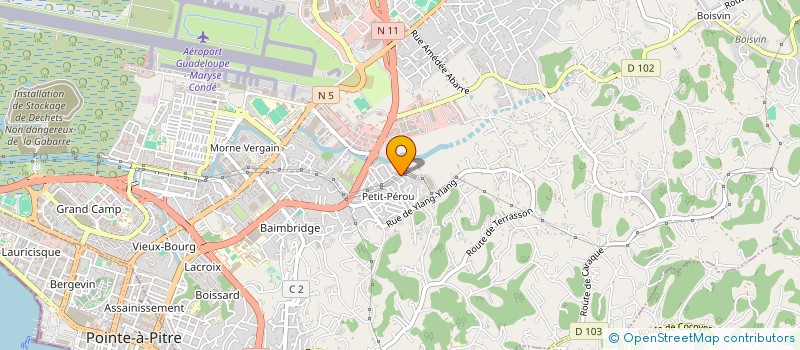 localisation de l'entreprise KARIMUN  LES ABYMES