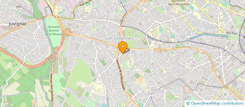 localisation de l'entreprise KARINA CONSTRUCTIONS à MONTPELLIER