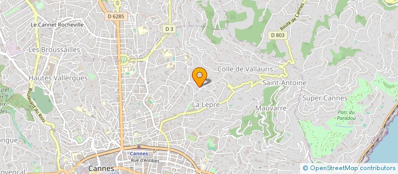 localisation de l'entreprise KARINA INVEST  CANNES