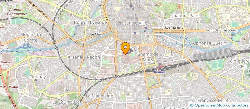 localisation de l'entreprise KARINA MODA à RENNES