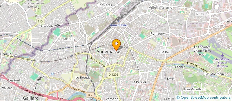 localisation de l'entreprise KARINA PARK à ANNEMASSE