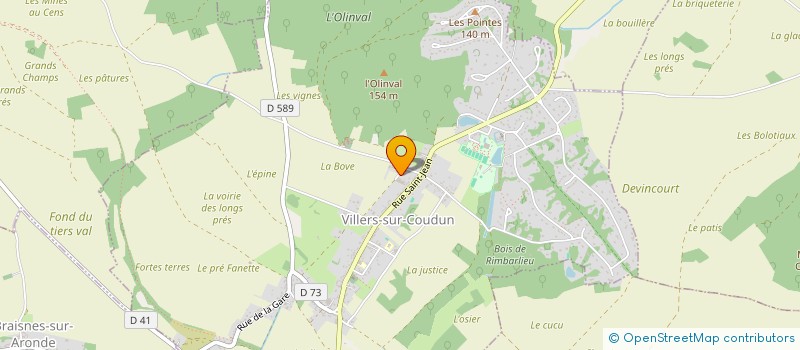 localisation de l'entreprise KARINE à VILLERS-SUR-COUDUN