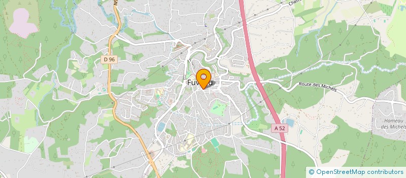 localisation de l'entreprise KARINE COIFFURE  FUVEAU