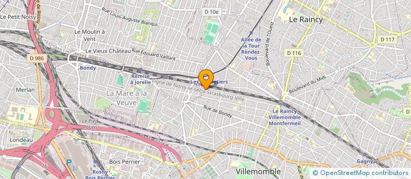 localisation de l'entreprise KARINE ET RICHARD SALES  VILLEMOMBLE