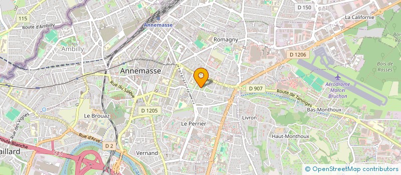 localisation de l'entreprise KARINE INSTITUT  ANNEMASSE