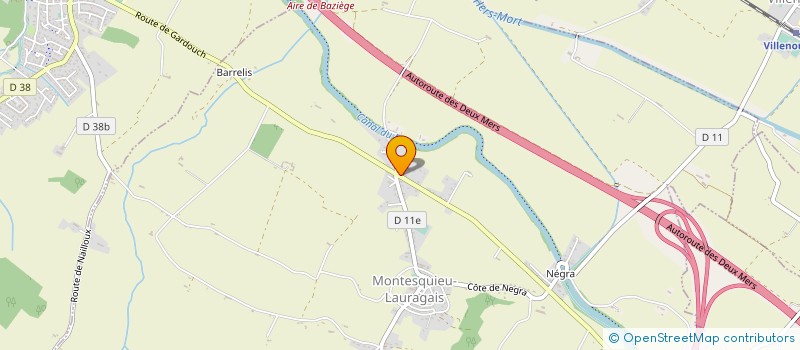 localisation de l'entreprise KARINE MAZIERES  AURAGNE