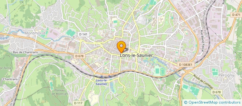 localisation de l'entreprise KARINE MICHAUD  LONS-LE-SAUNIER