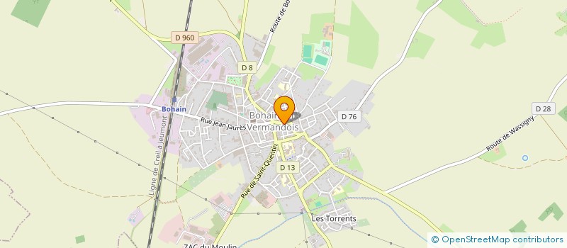 localisation de l'entreprise KARINE MOUNY  BOHAIN-EN-VERMANDOIS