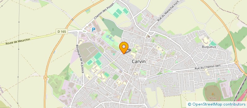 localisation de l'entreprise KARINESIGOR  CARVIN