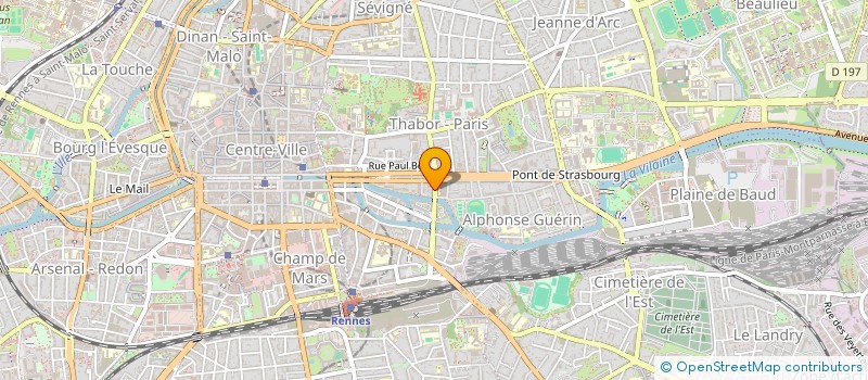 localisation de l'entreprise KARIOCA BSB à RENNES
