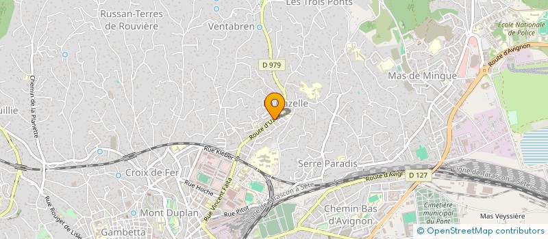 localisation de l'entreprise KARIS à NIMES