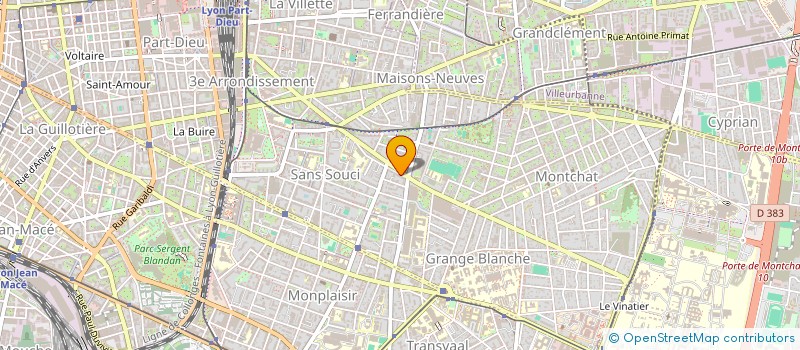 localisation de l'entreprise KARIS  LYON