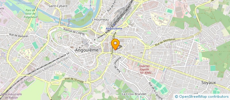 localisation de l'entreprise KARISH à ANGOULEME