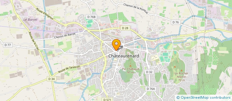 localisation de l'entreprise KARISMATIK BEAUTE à CHATEAURENARD