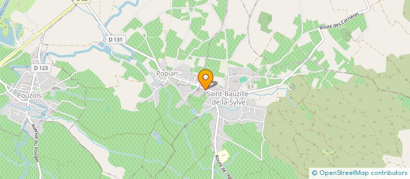 localisation de l'entreprise KARISONIC  SAINT-BAUZILLE-DE-LA-SYLVE