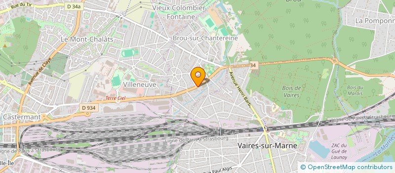 localisation de l'entreprise KARIZY  BROU-SUR-CHANTEREINE