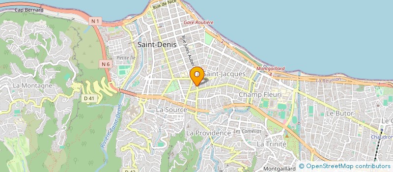 localisation de l'entreprise KARJANIA AVOCAT  SAINT-DENIS