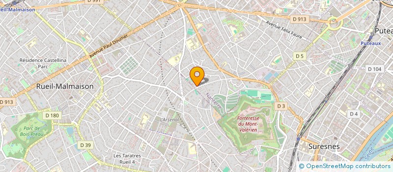 localisation de l'entreprise KARKAE  NANTERRE