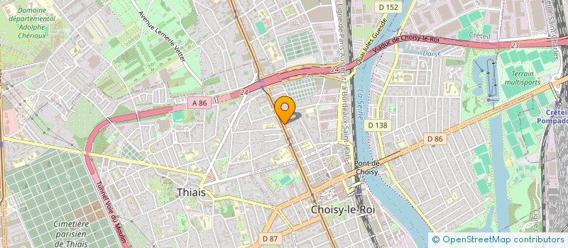 localisation de l'entreprise KARKARA DRIVE à CHOISY-LE-ROI