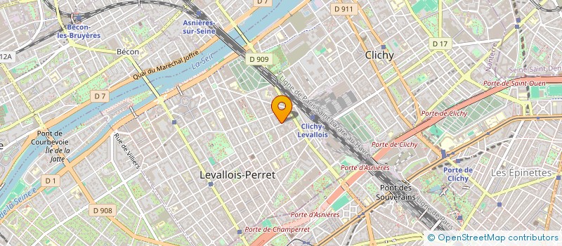 localisation de l'entreprise KARKINOS CONSULTING à LEVALLOIS-PERRET