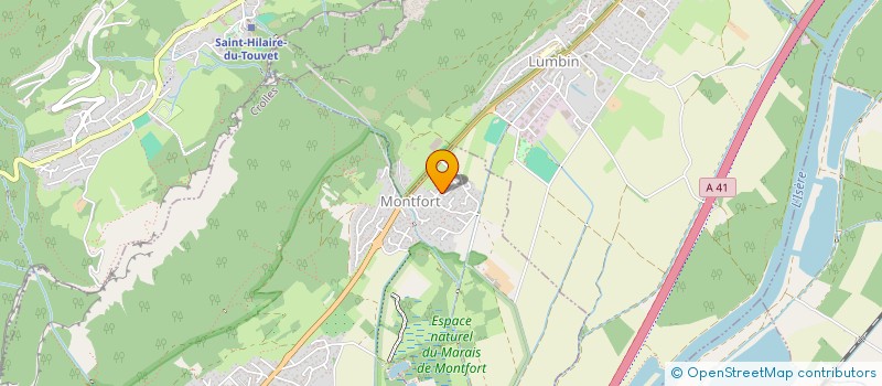 localisation de l'entreprise KARL  CROLLES