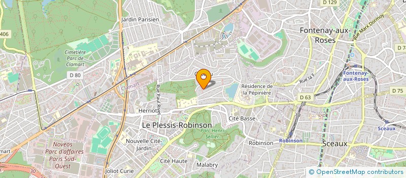 localisation de l'entreprise KARL FRANCE FIBRE OPTIQUE  LE PLESSIS-ROBINSON