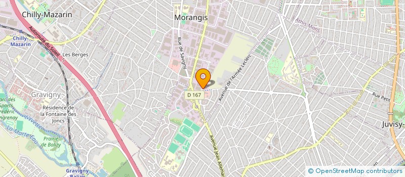 localisation de l'entreprise KARL INVEST à MORANGIS