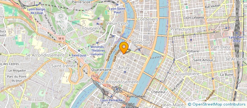 localisation de l'entreprise KARL'S TRAITEUR  LYON