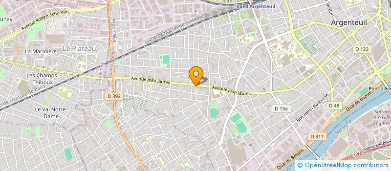 localisation de l'entreprise KARLA à ARGENTEUIL